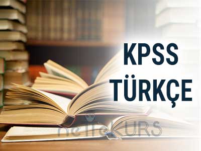 2023-2024 Online KPSS Kursu Türkçe Dersleri, KPSS Kursu Türkçe Dersleri Uzaktan Eğitim Dersleri